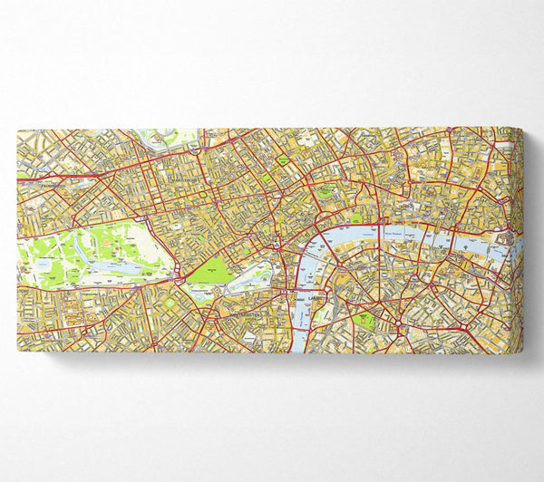 Karte von London