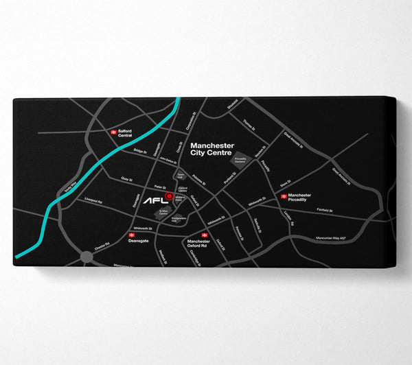 Manchester Stadtplan