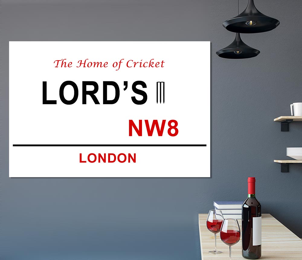Lords Signs Print Poster Wall Art