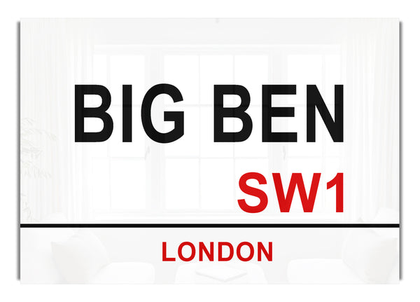 Big Ben Schilder