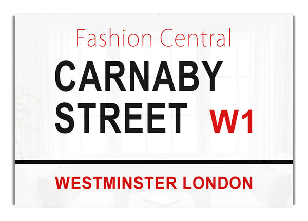 Carnaby Straßenschilder