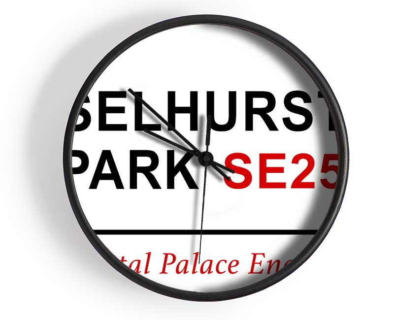 Selhurst Park Signs Clock - Wallart-Direct UK