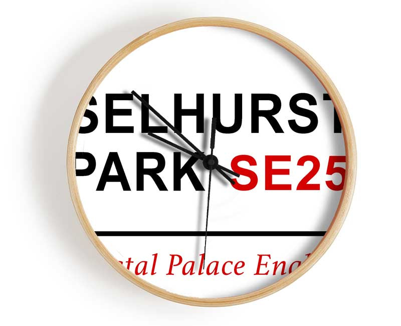 Selhurst Park Signs Clock - Wallart-Direct UK