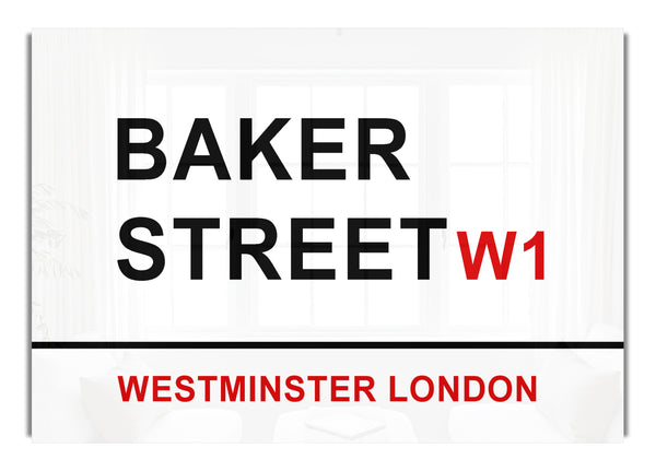 Schilder der Baker Street