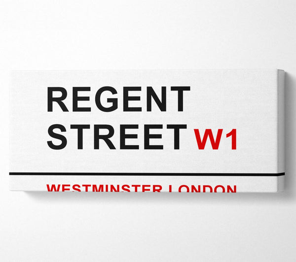 Schilder zur Regent Street