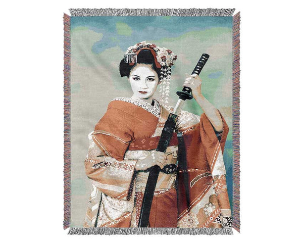 Samuria Warrior Woven Blanket