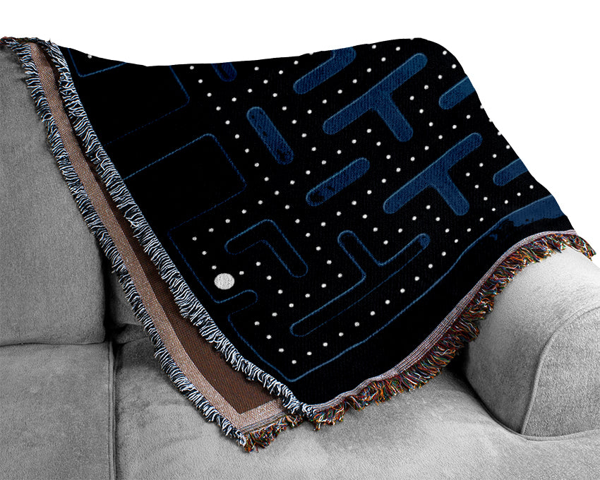 Pacman Woven Blanket