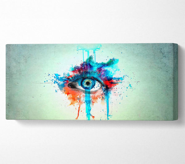 Eye Minimalistic Painting
