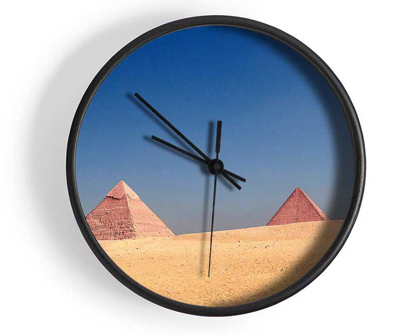 Giza Pyramids Clock - Wallart-Direct UK