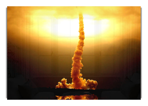 Start des Space Shuttle