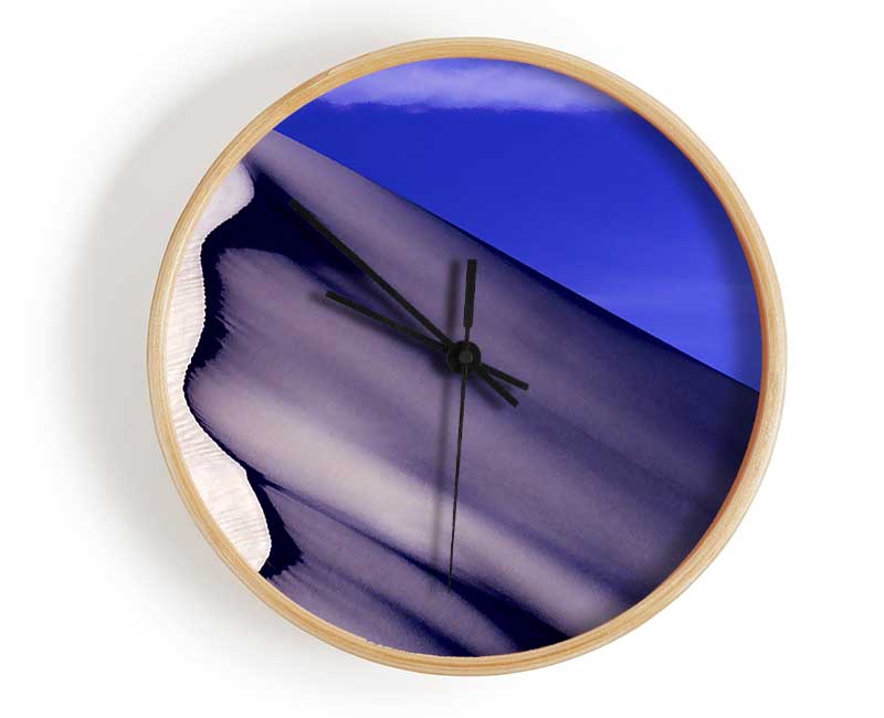 White Sand Desert Clock - Wallart-Direct UK