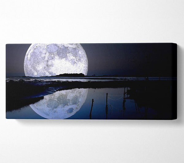 Full Moon Reflection