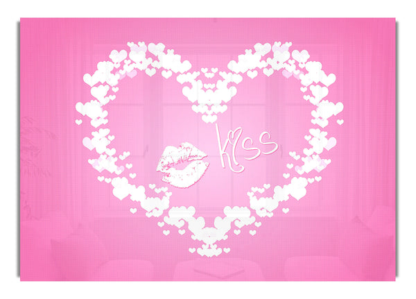 Valentinstag Kuss
