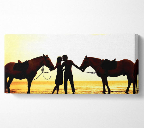 Reiten am Strand
