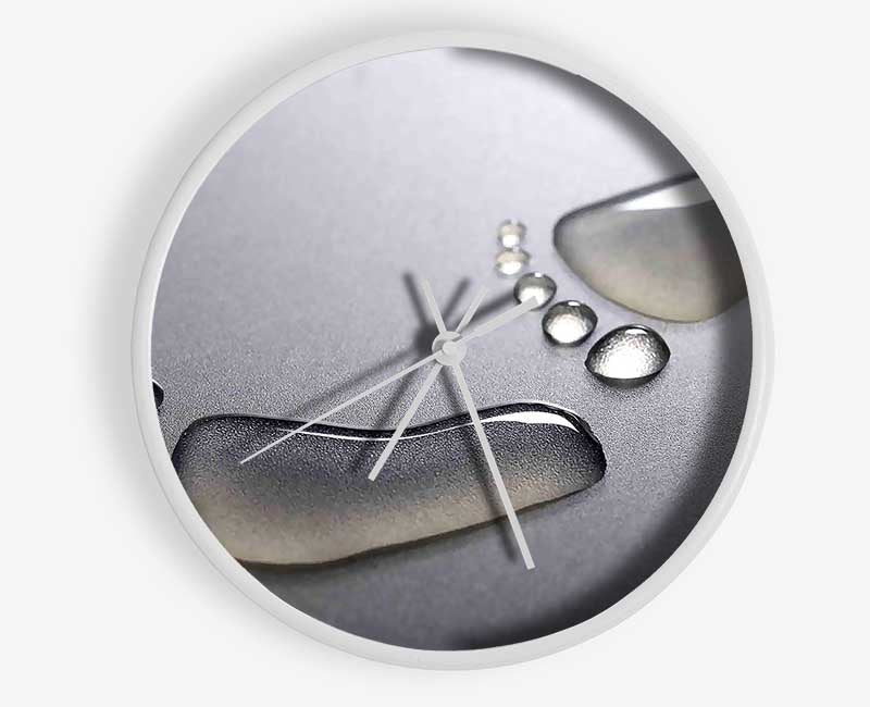 Water Footprints Clock - Wallart-Direct UK