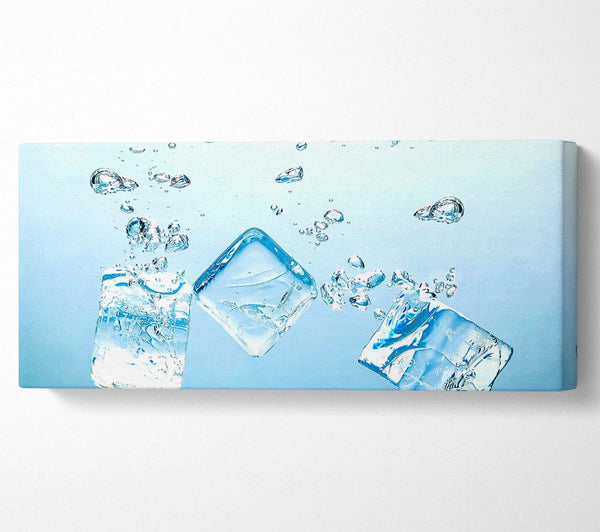 Eiswürfel Blasen