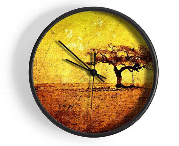 Artistic Texture Clock - Wallart-Direct UK