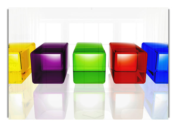 Regenbogenwürfel