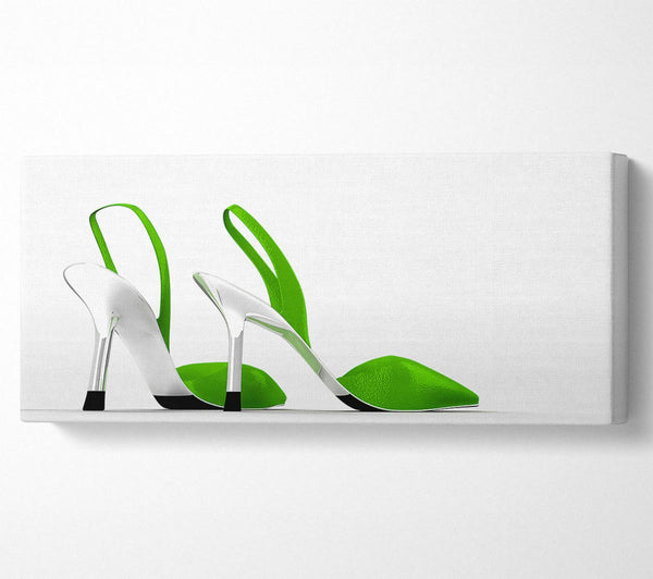 Limettengrüne Schuhe