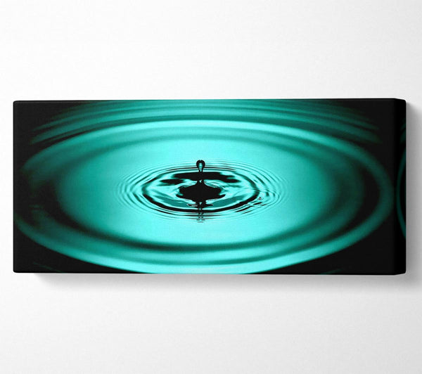 Green Water Droplet