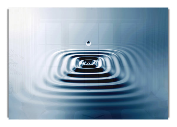 Quadratische Wasserwellen