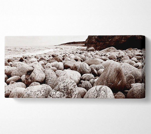 Pebbles Of The Ocean Brown