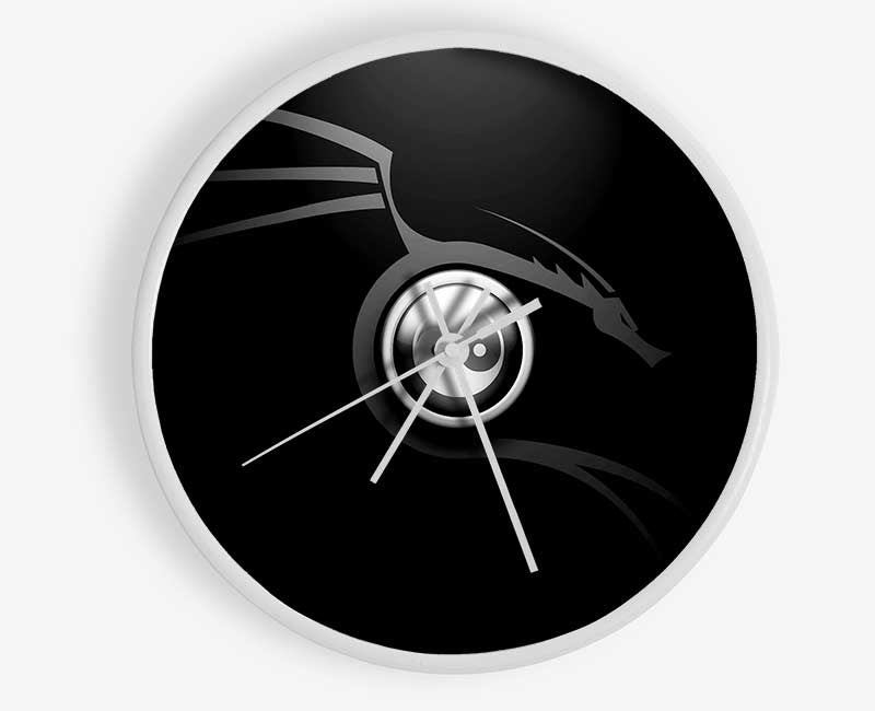 Ying n Yang Clock - Wallart-Direct UK