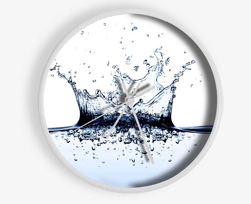 White Water Fizz Clock - Wallart-Direct UK