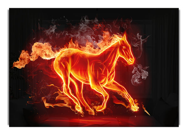 Pferd der Flammen
