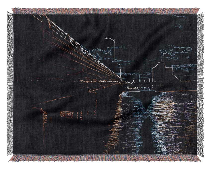 Water Front Woven Blanket