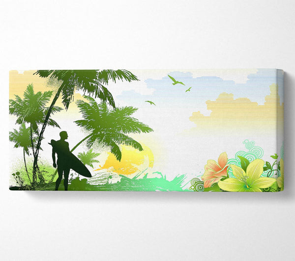 Surfer Blumen