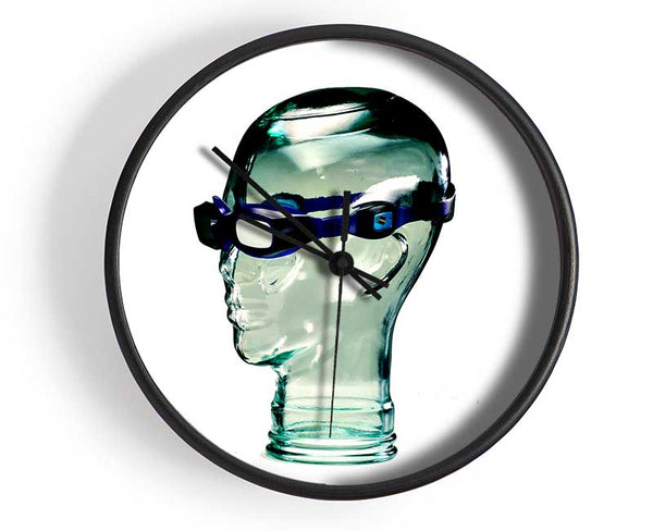 Glass Head Clock - Wallart-Direct UK