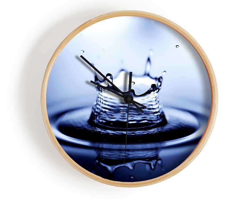 Water Drop Reflections Clock - Wallart-Direct UK