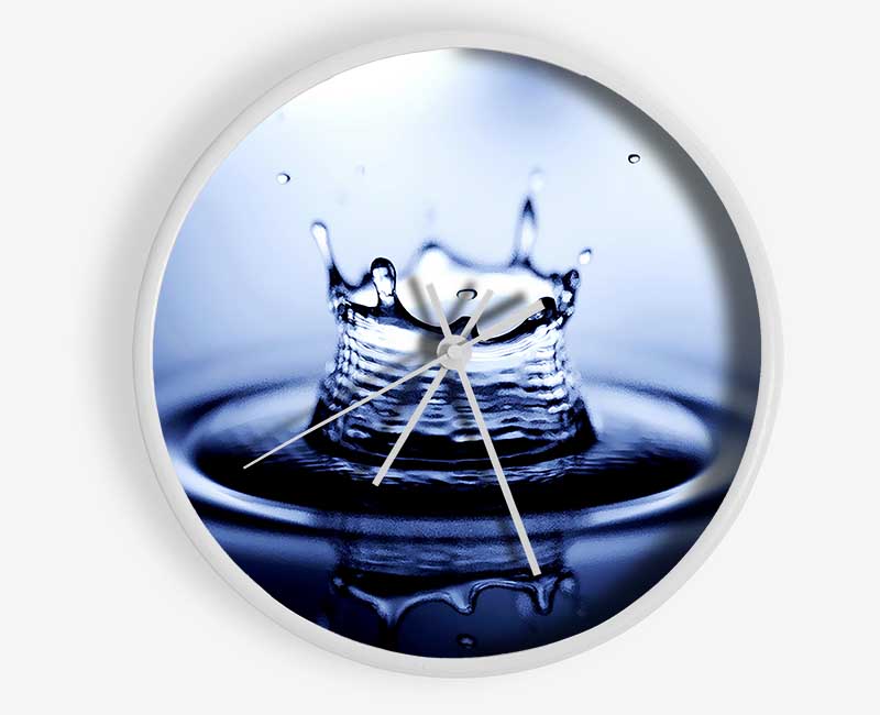 Water Drop Reflections Clock - Wallart-Direct UK