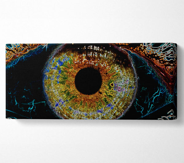 Abstraktes Auge