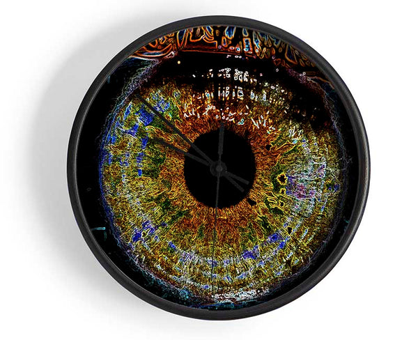 Abstract Eye Clock - Wallart-Direct UK