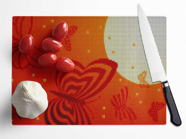 Butterfly Sun Glass Chopping Board