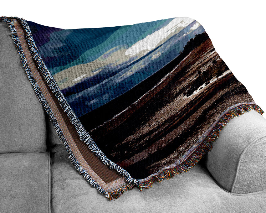 The Atom Bomb Woven Blanket