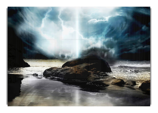 Sturm am Strand