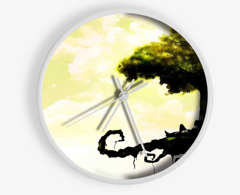 Floating Tree Clock - Wallart-Direct UK