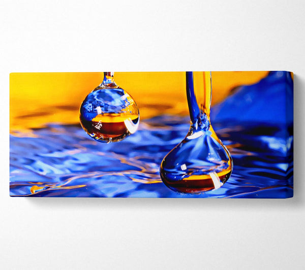 Duo Water Droplet Blue Orange