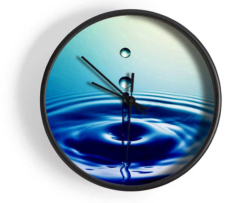 Water Droplet Clock - Wallart-Direct UK