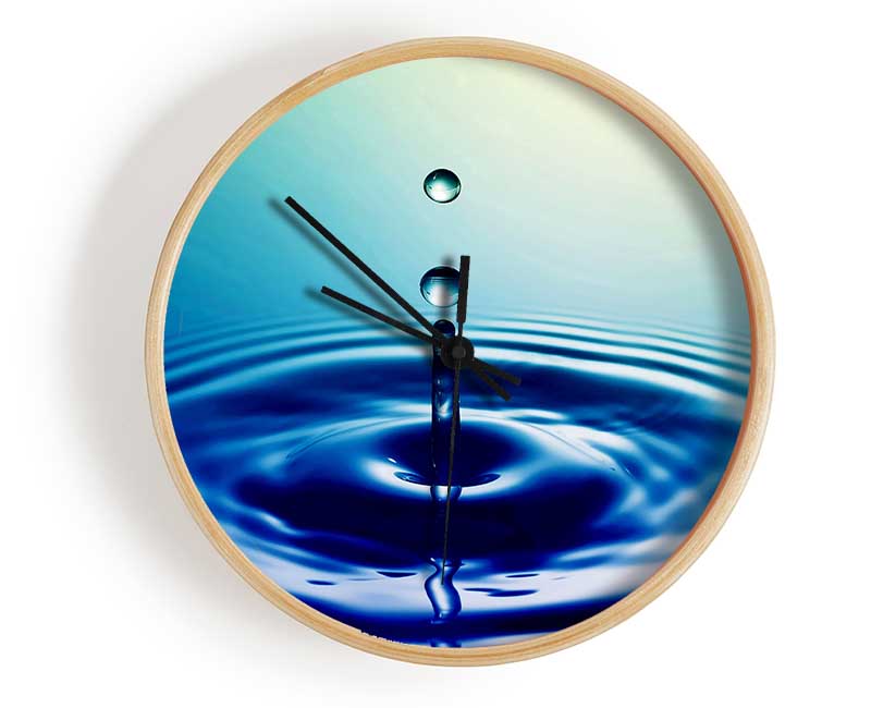 Water Droplet Clock - Wallart-Direct UK