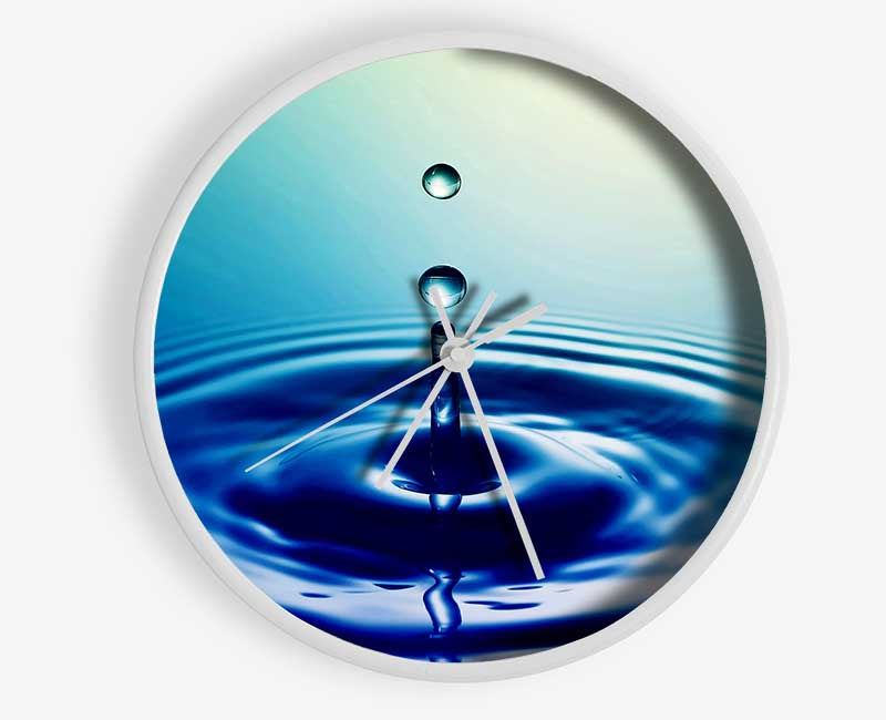 Water Droplet Clock - Wallart-Direct UK