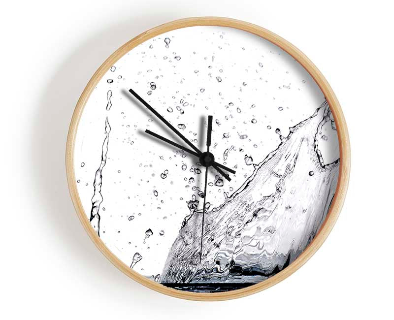 Water Splash Eruption Clock - Wallart-Direct UK