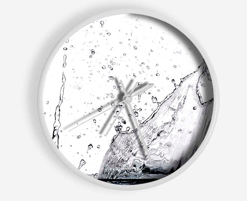 Water Splash Eruption Clock - Wallart-Direct UK