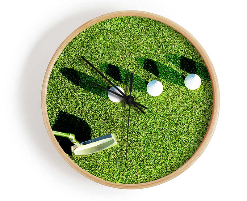 Golf Any One Clock - Wallart-Direct UK