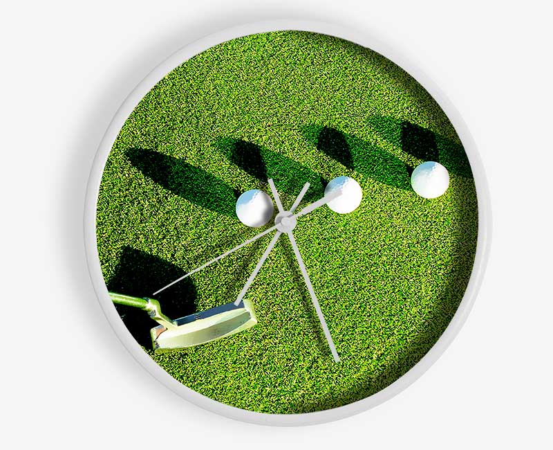 Golf Any One Clock - Wallart-Direct UK