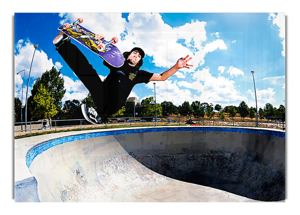 Skateboarder Flip