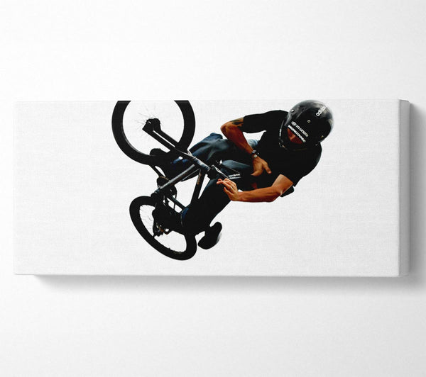 BMX 180 Drehung